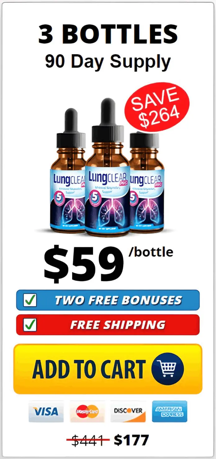 Lung Clear Pro Supplement Price